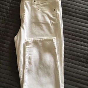 Banana Republic Premium White Denim